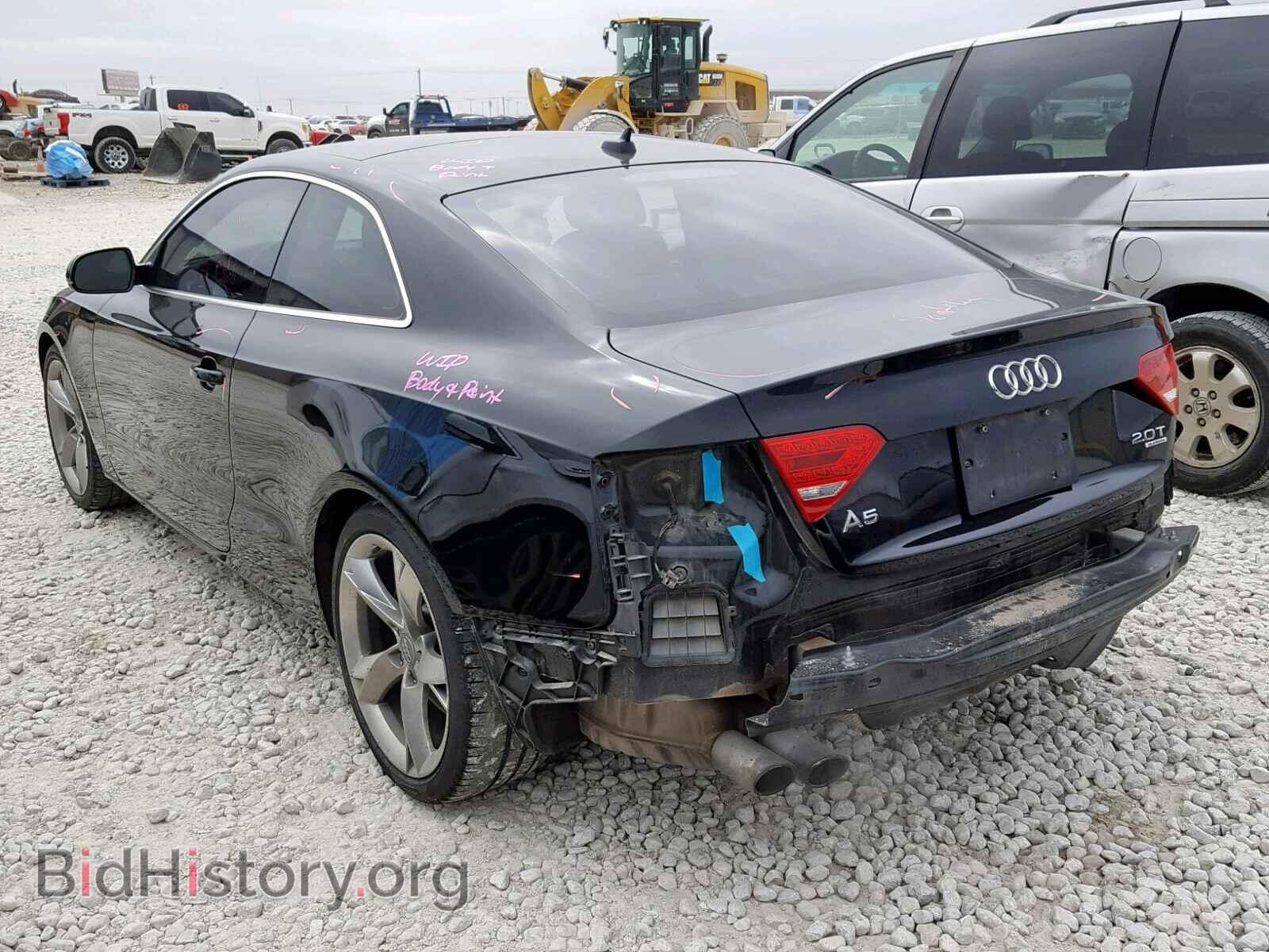 2012 AUDI A5 - VIN: WAUVFAFR6CA046718 - Фото 3