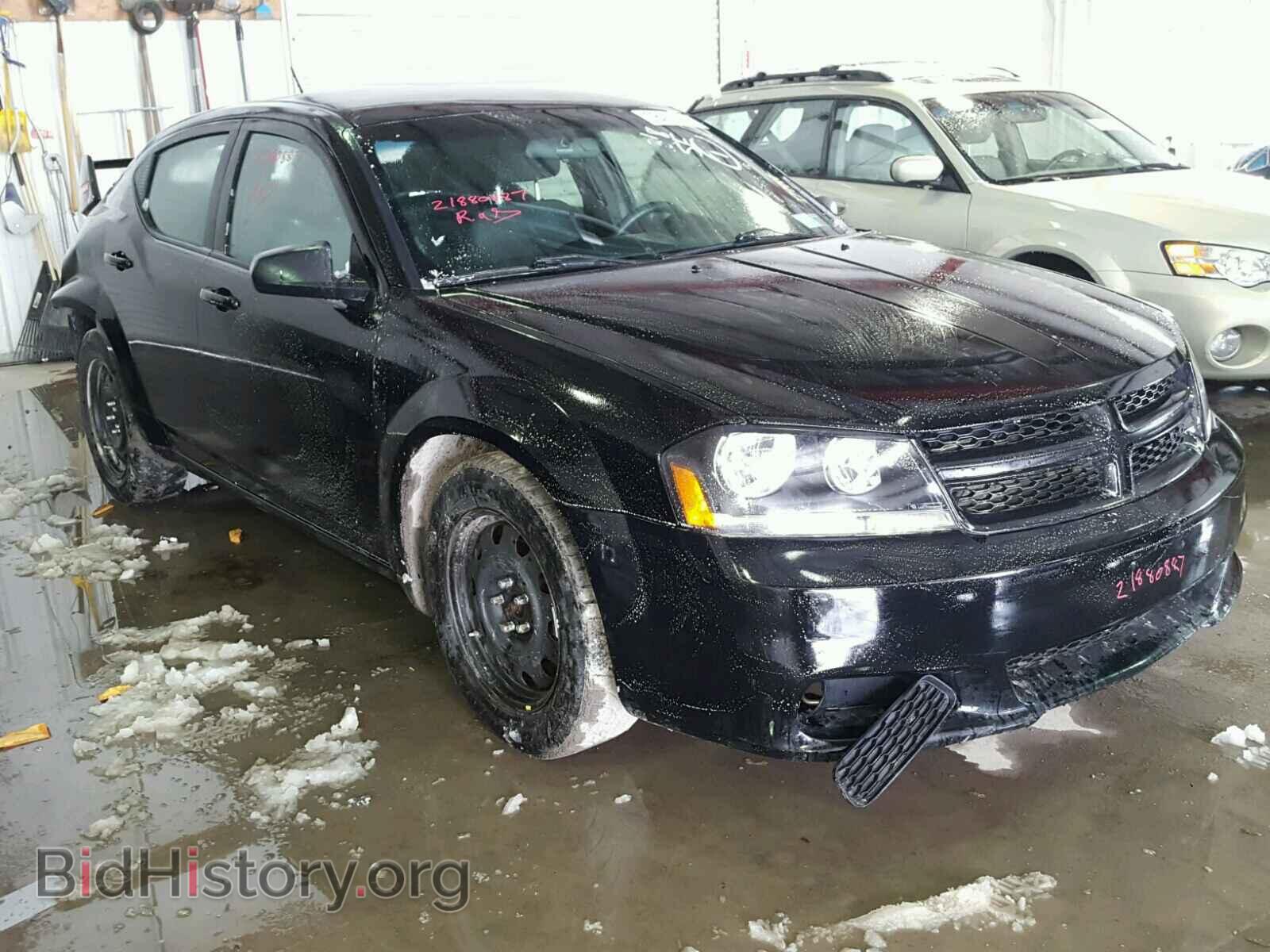 Фотография 1C3CDZAB6CN310686 - DODGE AVENGER 2012
