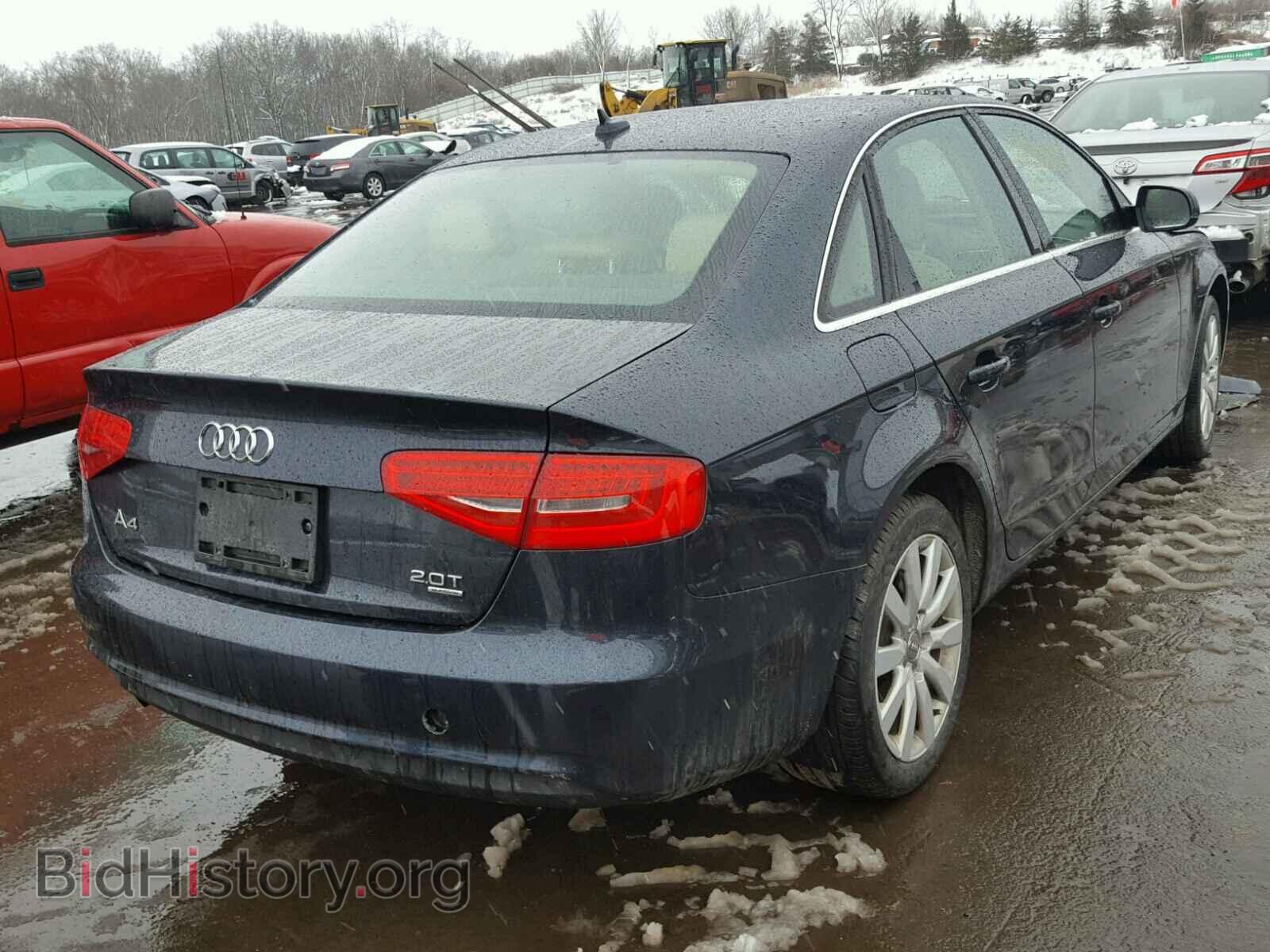 2013 AUDI A4 - VIN: WAUBFAFL4DN026119 - Photo 4