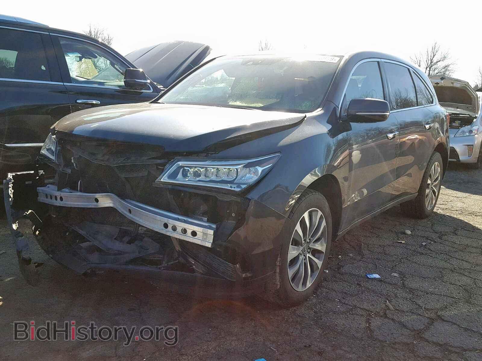 2014 ACURA MDX - VIN: 5FRYD4H48EB021689 - Фото 2