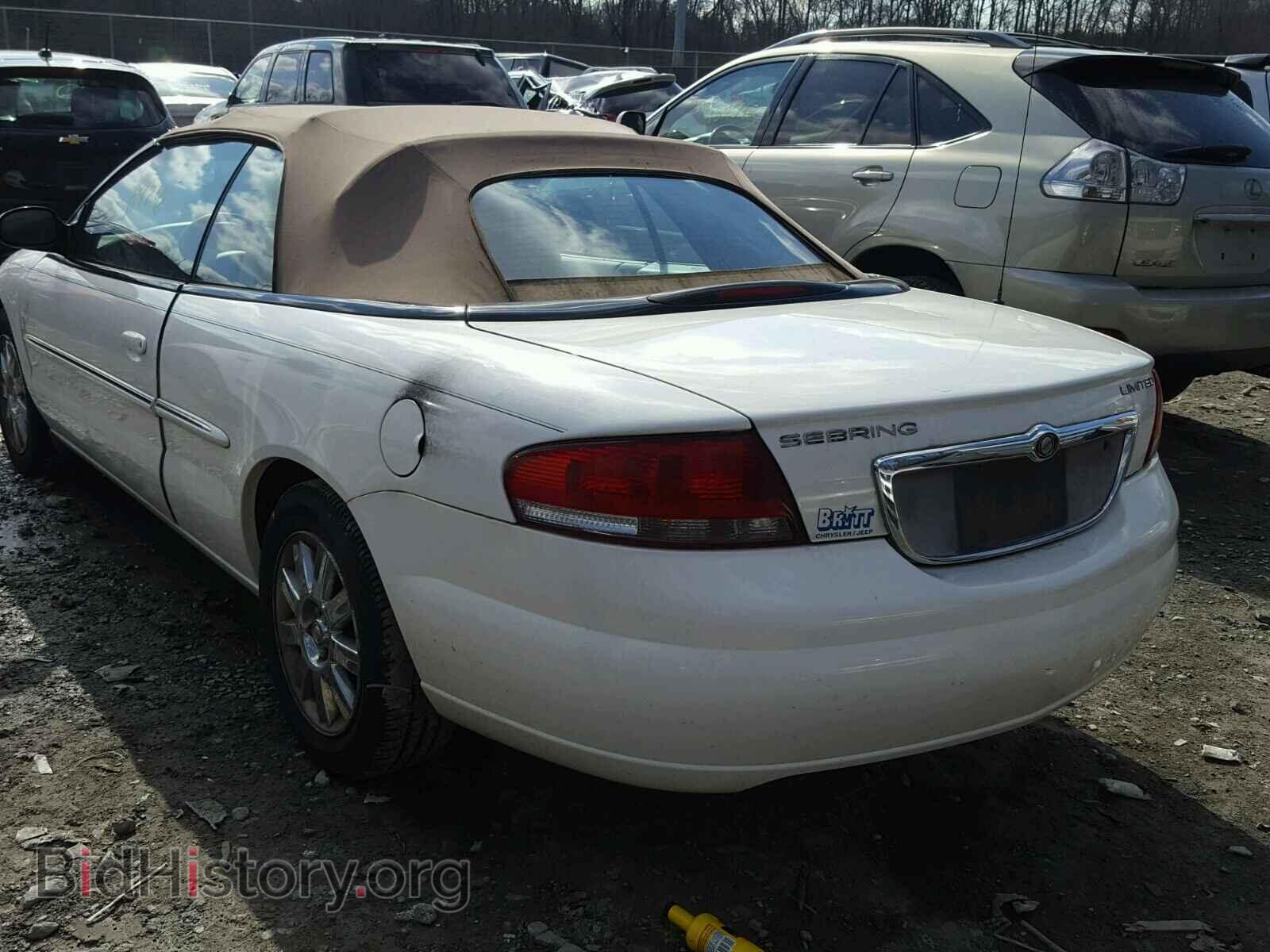 2004 CHRYSLER SEBRING - VIN: 1C3EL65R54N340362 - Фото 3