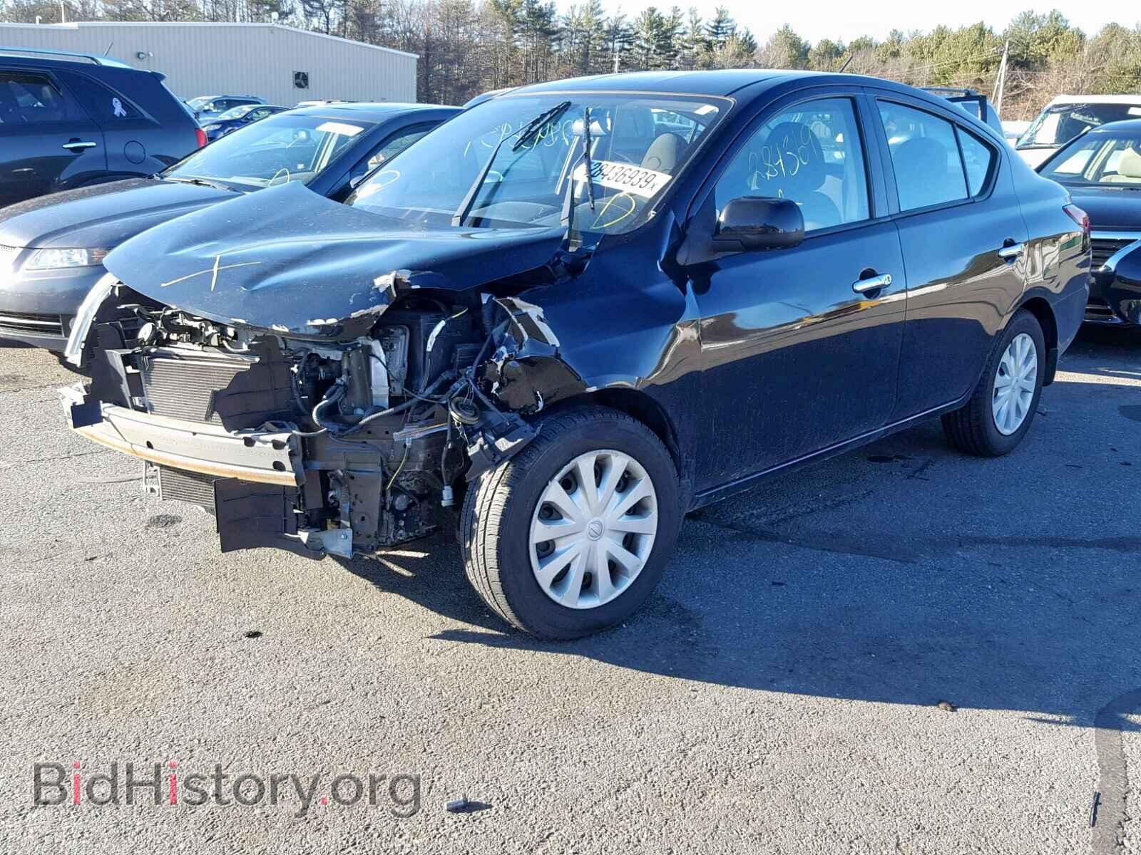 2012 NISSAN VERSA - VIN: 3N1CN7AP3CL885243 - Фото 2