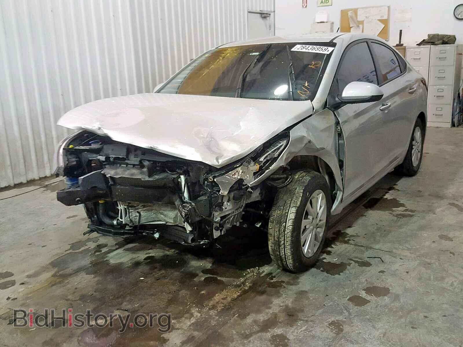 2018 HYUNDAI ACCENT - VIN: 3KPC24A37JE010492 - Фото 2