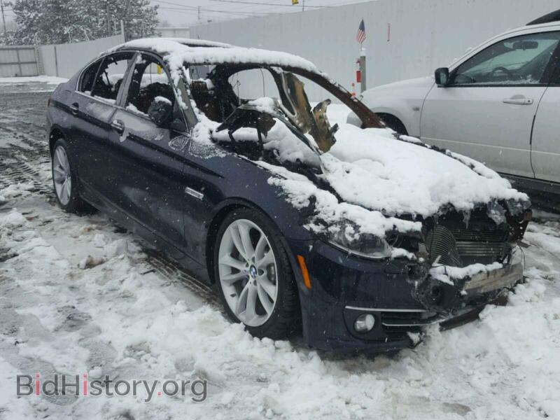 2016 BMW 535 XI (VIN WBA5B3C51GG258955) — фото 1 из 10, Copart, повреждение: пожар