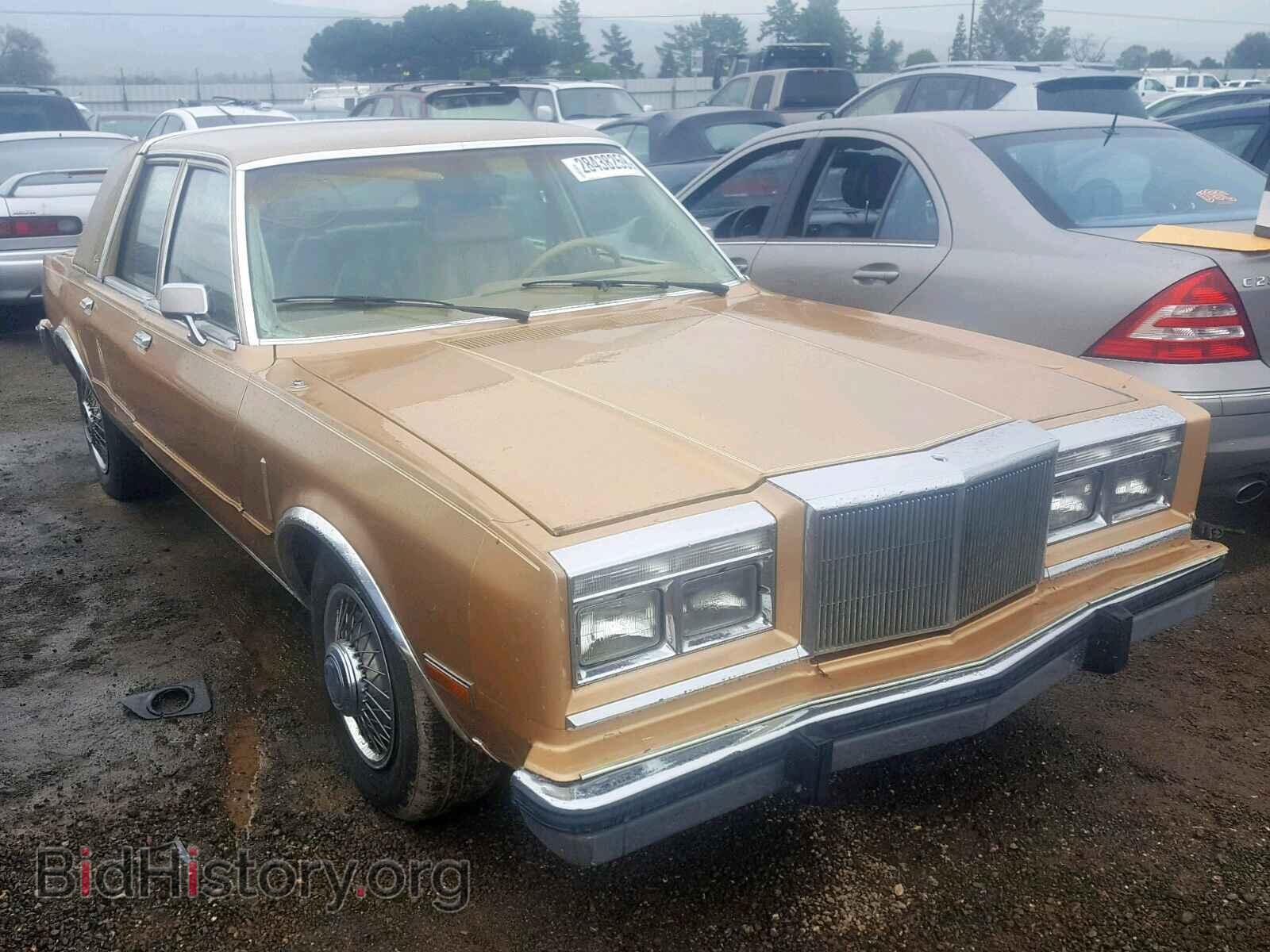 Фотография 1C3BF66P2HX761585 - CHRYSLER ALL OTHER 1987