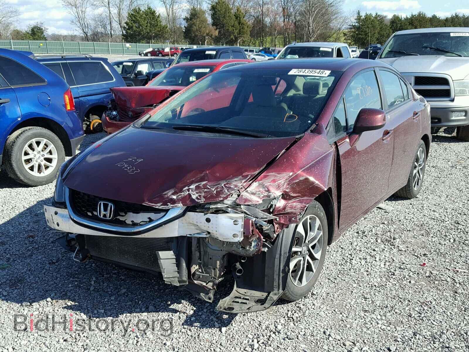 2013 HONDA CIVIC - VIN: 19XFB2F84DE016468 - Photo 2