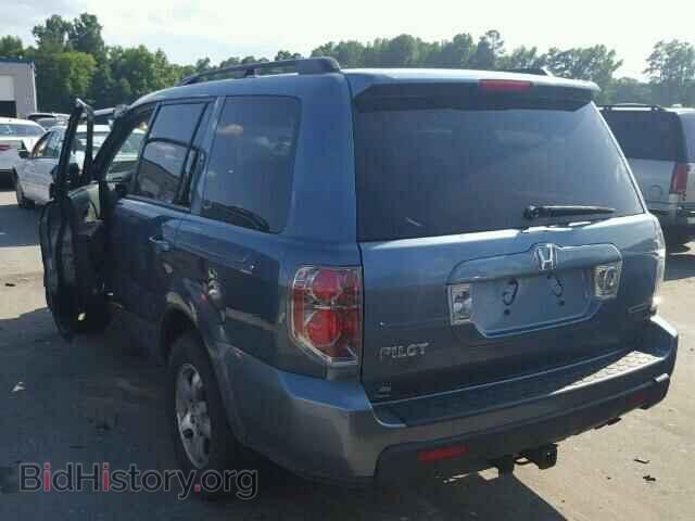 2007 HONDA PILOT - VIN: 2HKYF18427H529073 - Фото 3