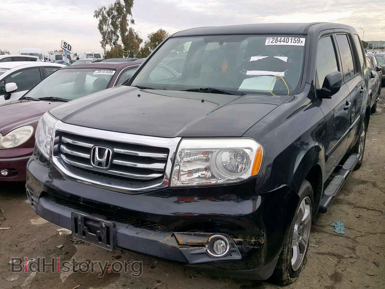 2013 HONDA PILOT EX - VIN: 5FNYF3H49DB002430 - Фото 2