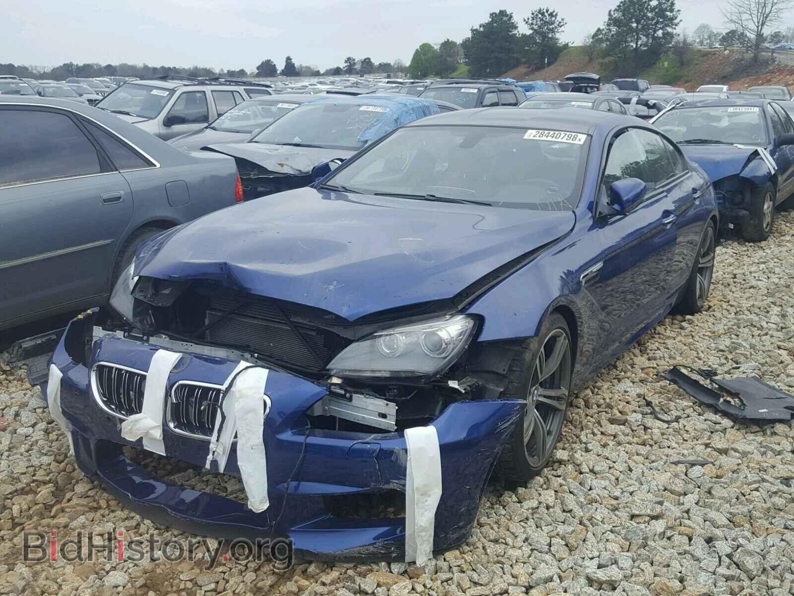 2014 BMW M6 - VIN: WBS6C9C58EDV73587 - Фото 2
