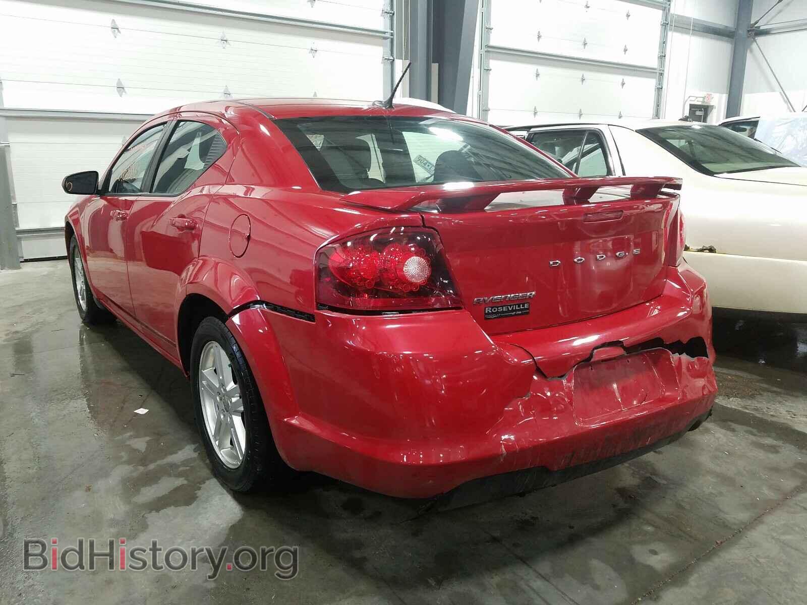 2012 DODGE AVENGER - VIN: 1C3CDZCBXCN179534 - Фото 3