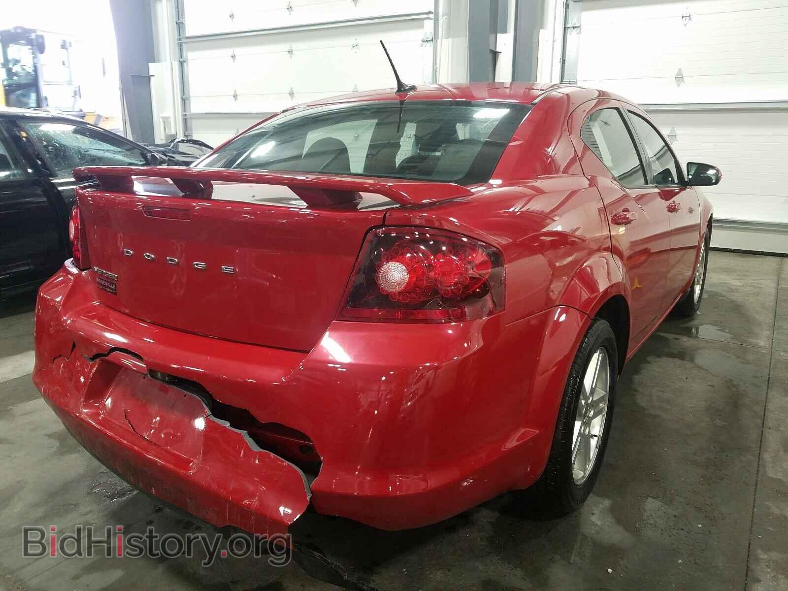 2012 DODGE AVENGER - VIN: 1C3CDZCBXCN179534 - Фото 4