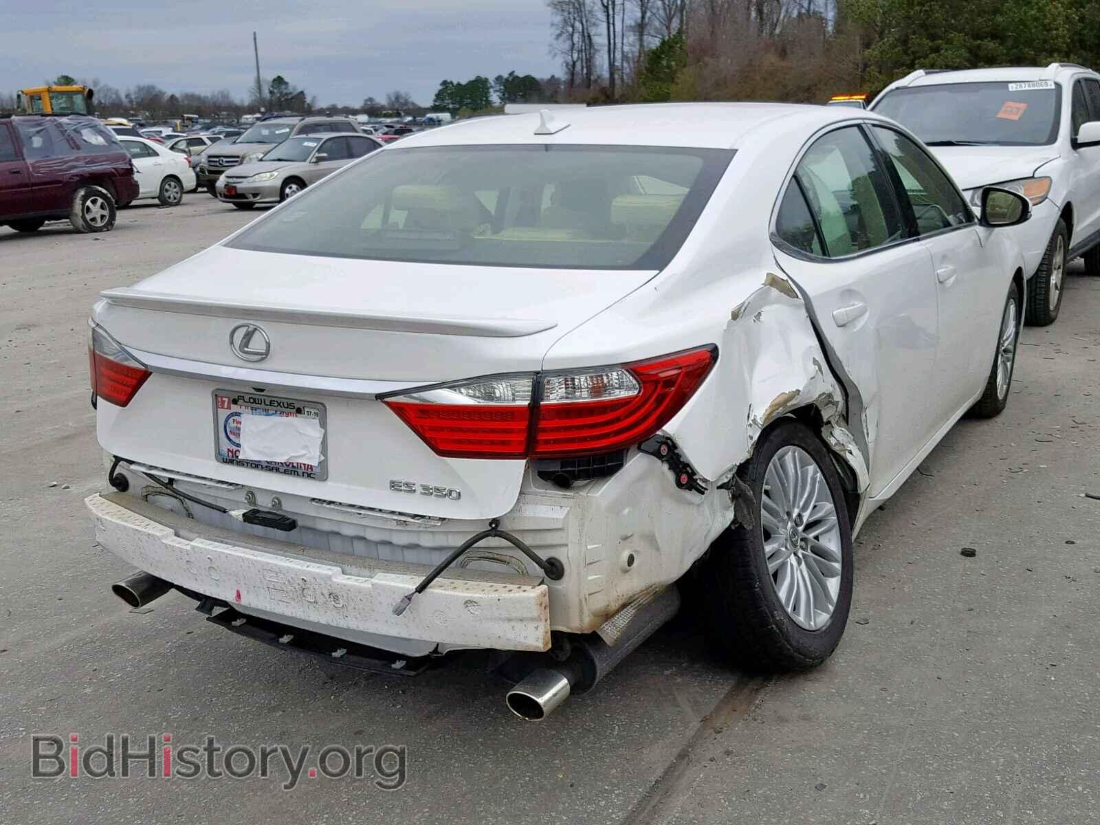 2013 LEXUS ES350 - VIN: JTHBK1GG1D2059398 - Фото 4