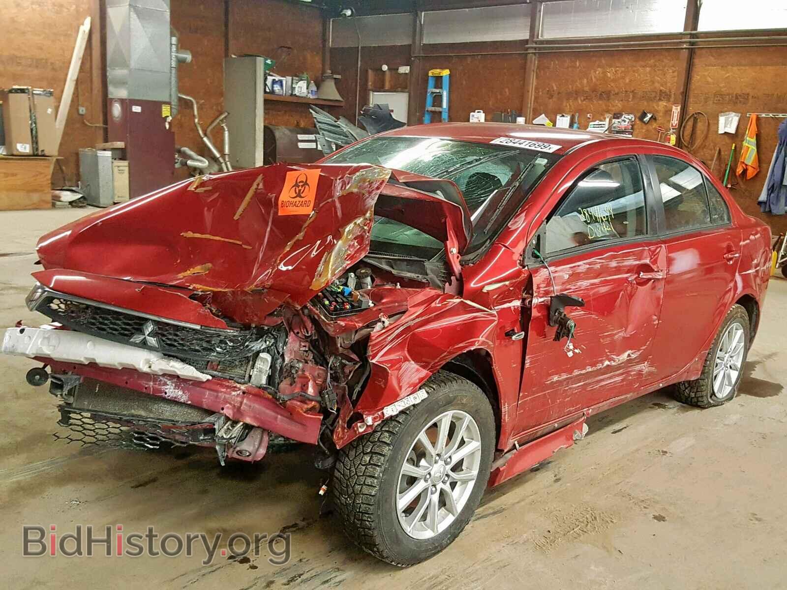 2016 MITSUBISHI LANCER - VIN: JA32U2FU4GU007246 - Фото 2