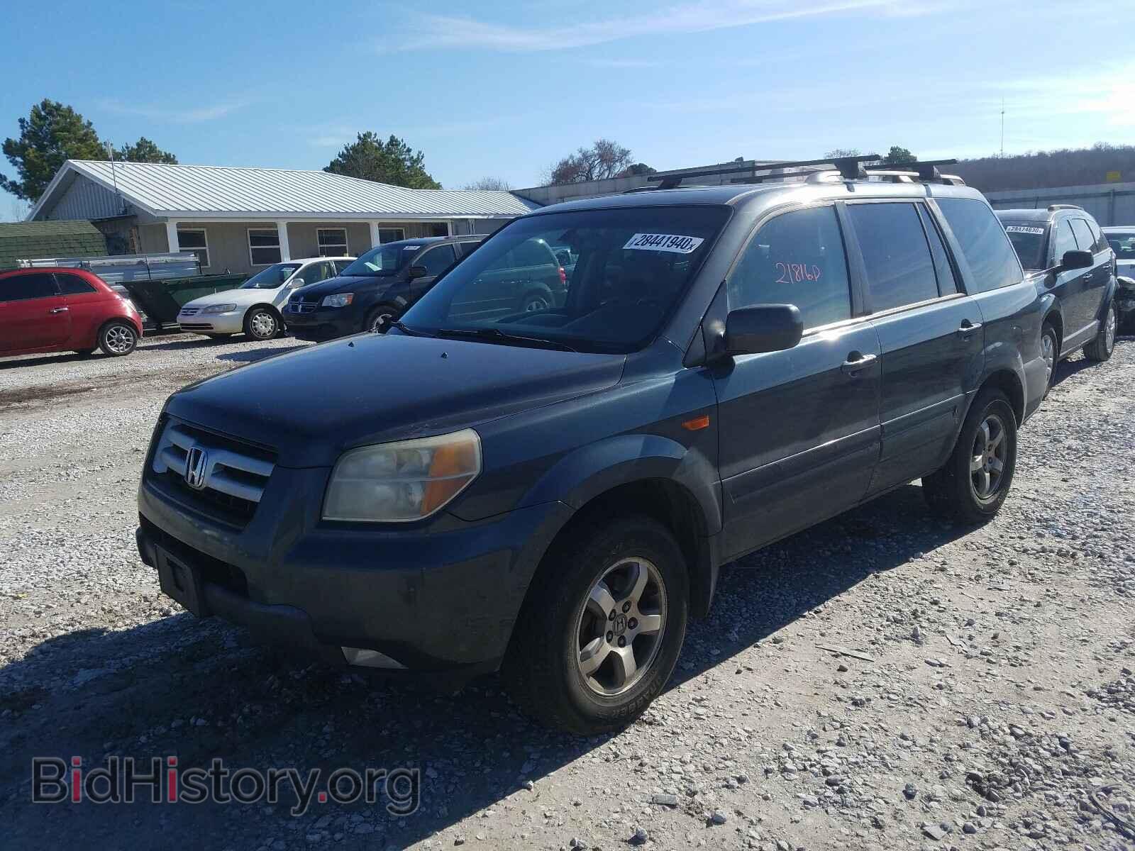 2006 HONDA PILOT - VIN: 2HKYF18526H504732 - Фото 2