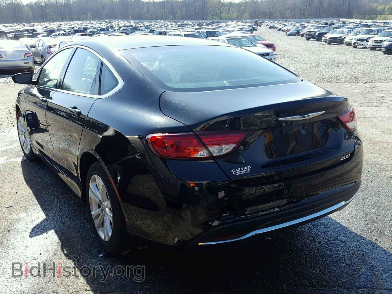2015 CHRYSLER 200 - VIN: 1C3CCCAB3FN760235 - Photo 3