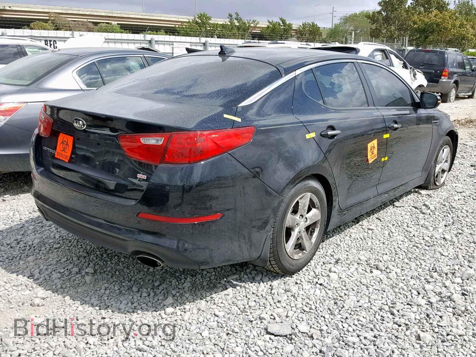 2015 KIA OPTIMA LX - VIN: KNAGM4A70F5653796 - Фото 4