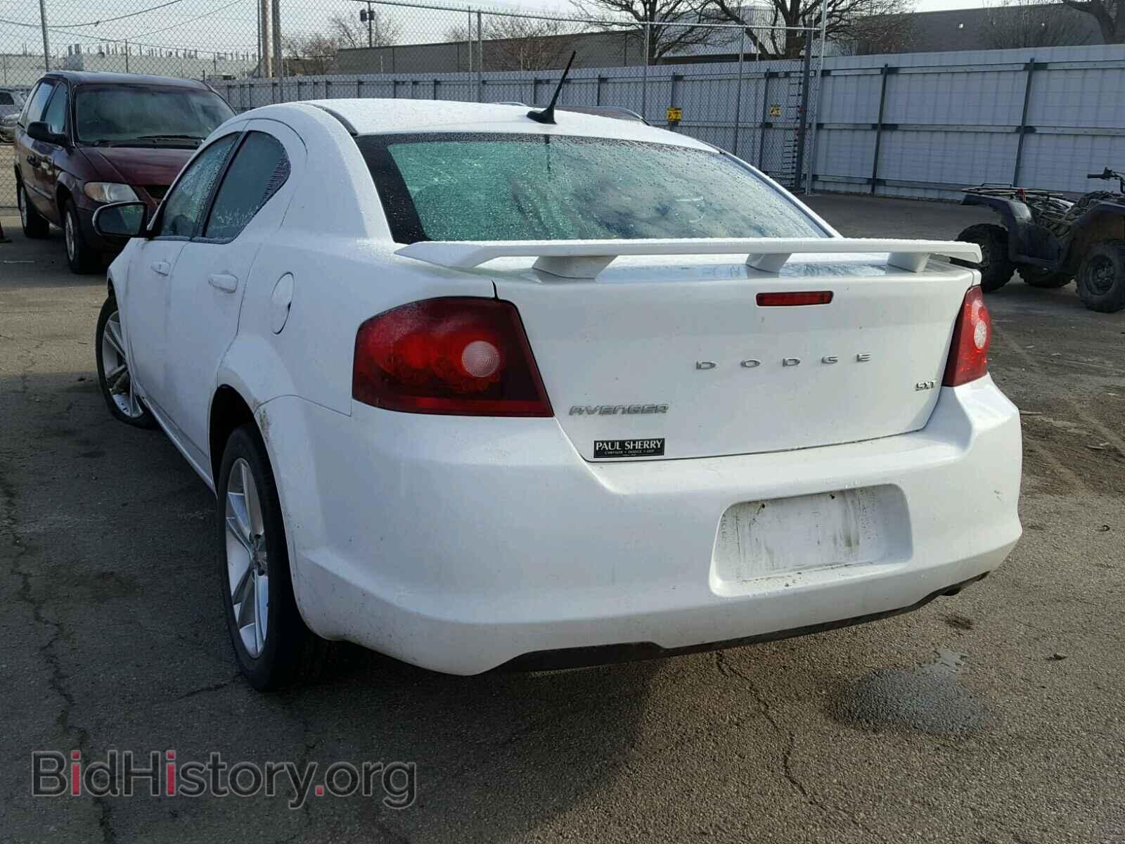 2013 DODGE AVENGER - VIN: 1C3CDZCB2DN716009 - Фото 3