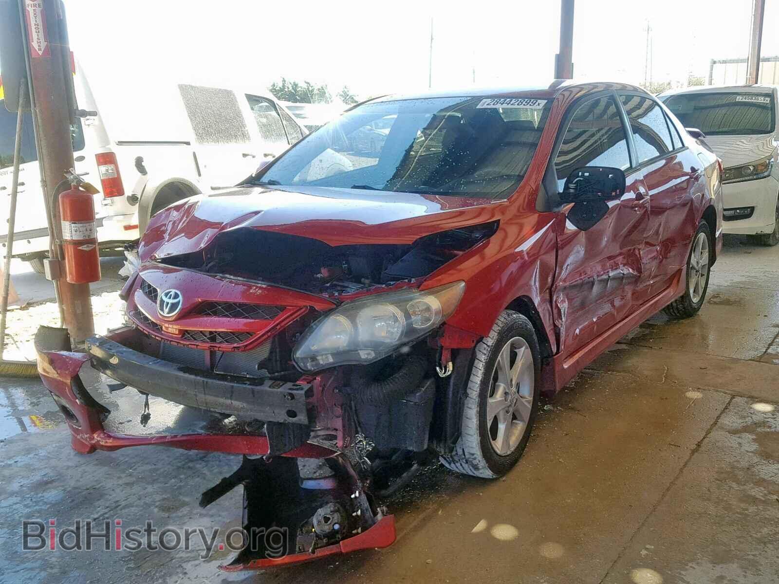 2012 TOYOTA COROLLA BA - VIN: 5YFBU4EE7CP026727 - Фото 2