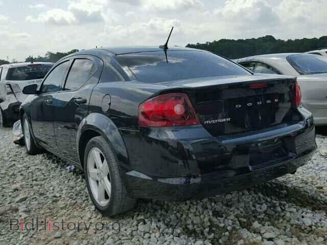 2013 DODGE AVENGER - VIN: 1C3CDZAB7DN605345 - Фото 3