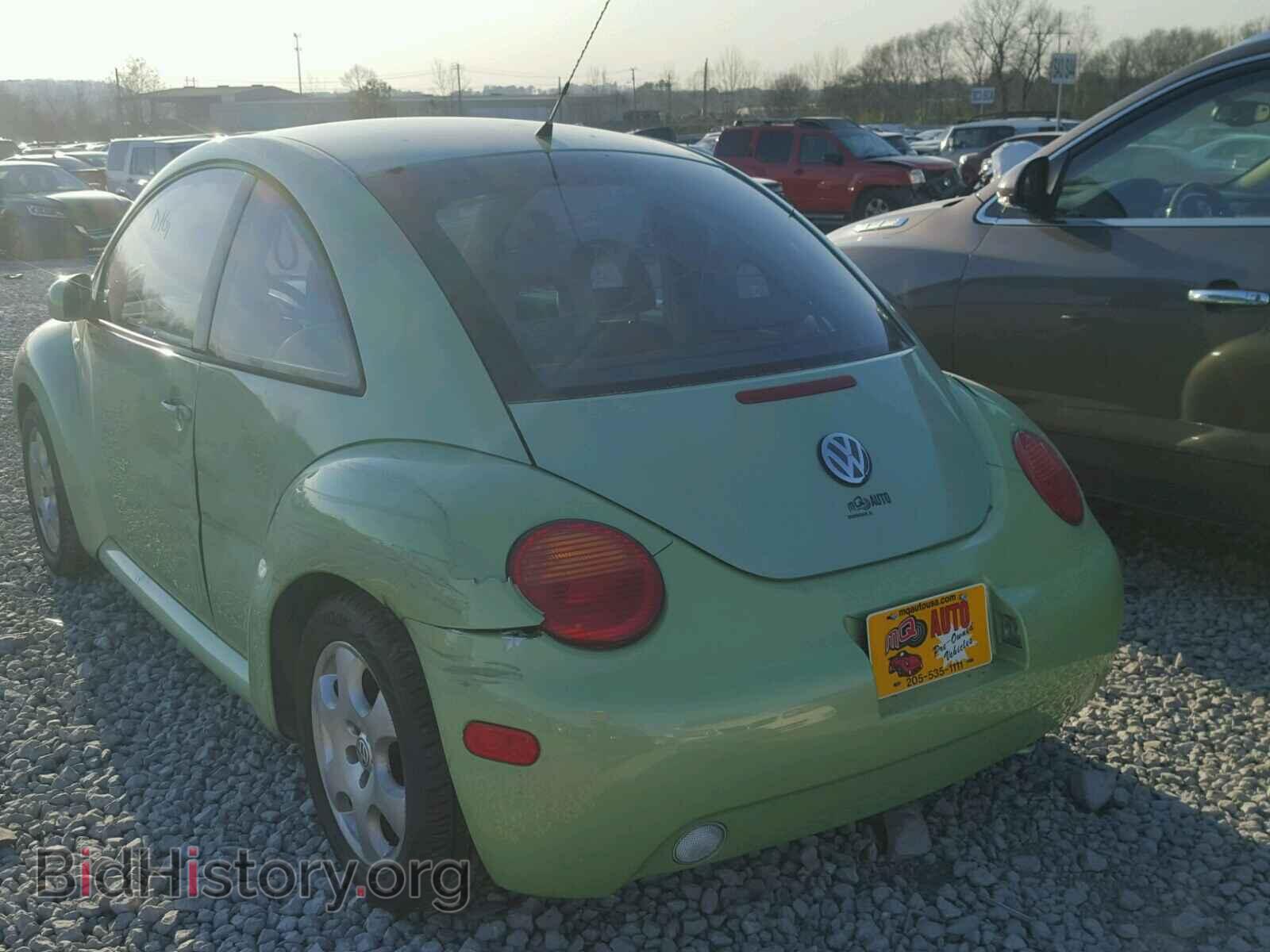 2002 VOLKSWAGEN BEETLE - VIN: 3VWCB21C52M417140 - Фото 3