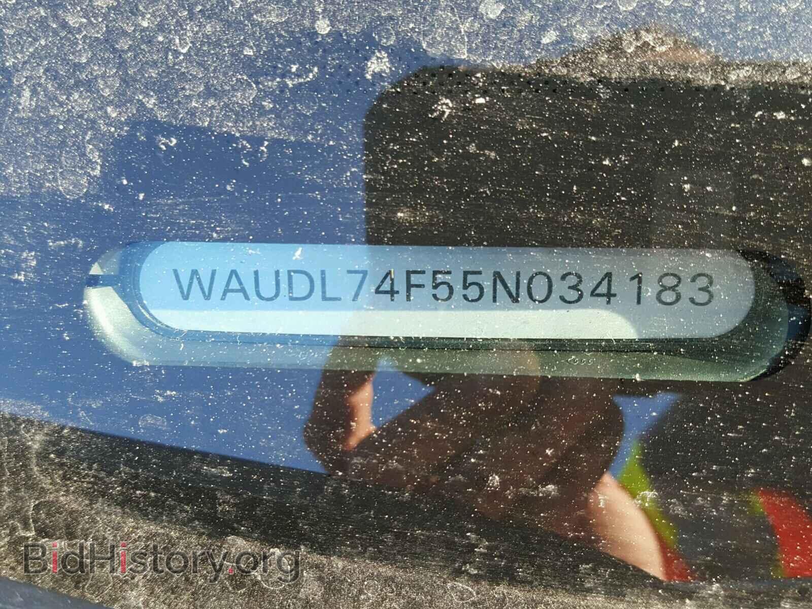 2005 AUDI A6 - VIN: WAUDL74F55N034183 - Фото 10