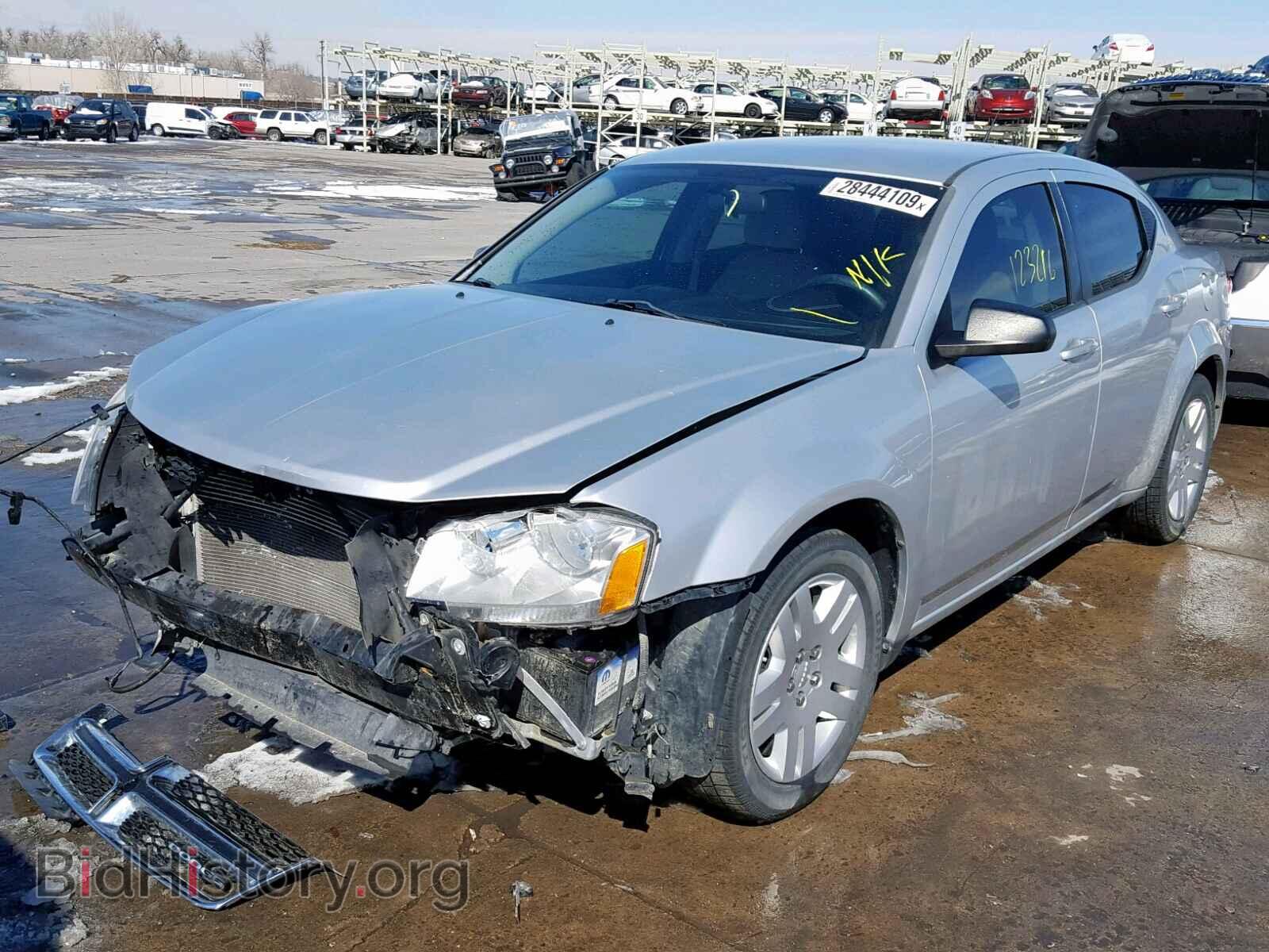 2011 DODGE AVENGER - VIN: 1B3BD4FB6BN545253 - Фото 2
