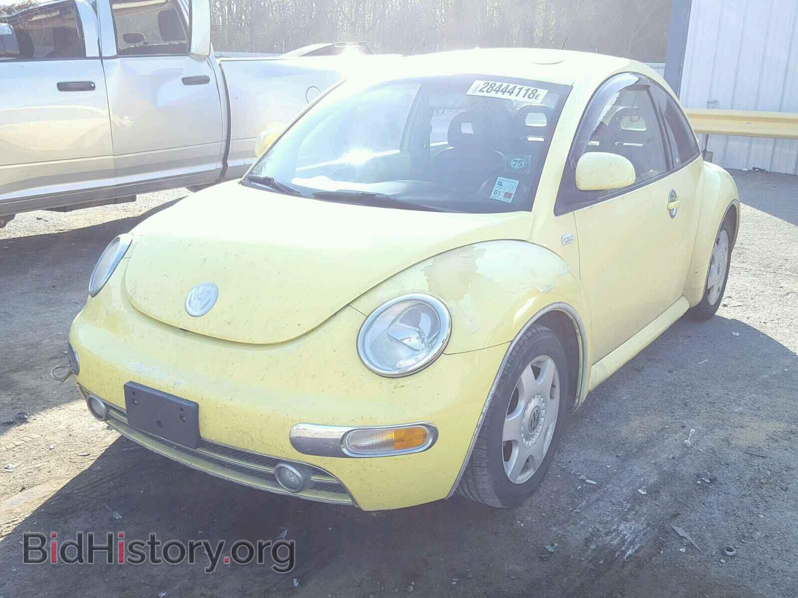 2000 VOLKSWAGEN BEETLE - VIN: 3VWCF21C5YM409343 - Фото 2