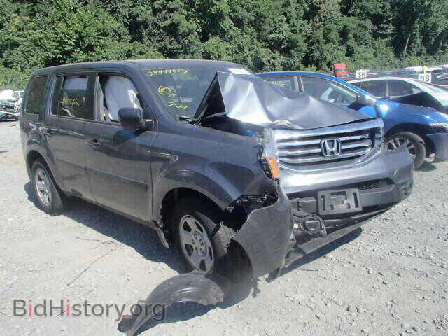 Photo 5FNYF4H25DB020928 - HONDA PILOT 2013