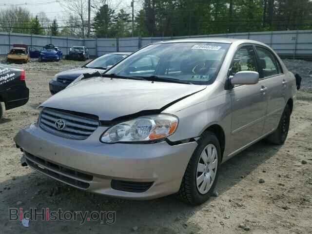 2003 TOYOTA COROLLA - VIN: 2T1BR32E43C160773 - Фото 2