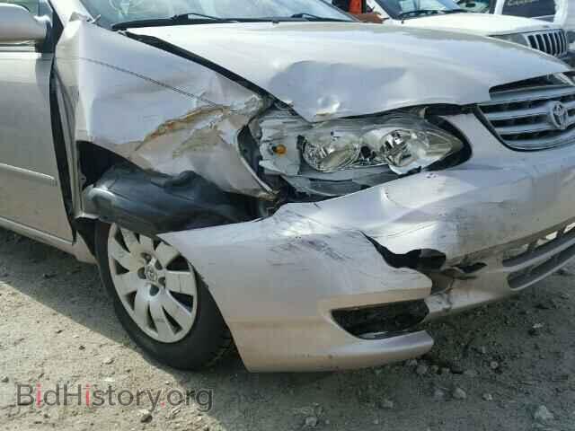 2003 TOYOTA COROLLA - VIN: 2T1BR32E43C160773 - Фото 9