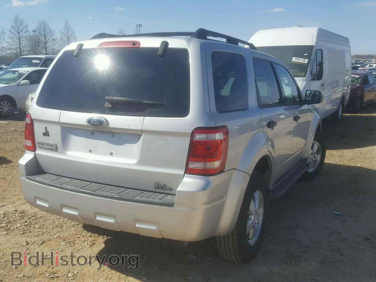 2009 FORD ESCAPE - VIN: 1FMCU03759KA03497 - Фото 4