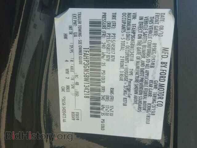 2011 FORD FOCUS - VIN: 1FAHP3GN5BW134218 - Фото 10