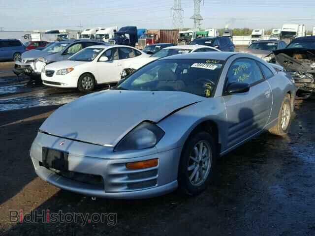 2001 MITSUBISHI ECLIPSE - VIN: 4A3AC44G41E223332 - Фото 2