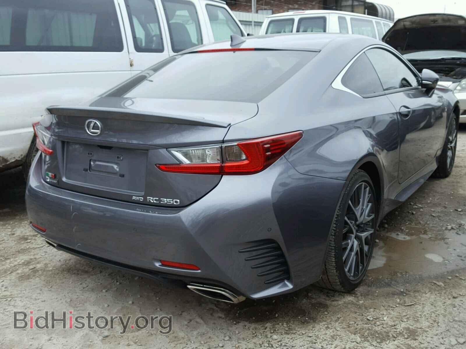 2016 LEXUS RC 350 - VIN: JTHSE5BC7G5005805 - Фото 4