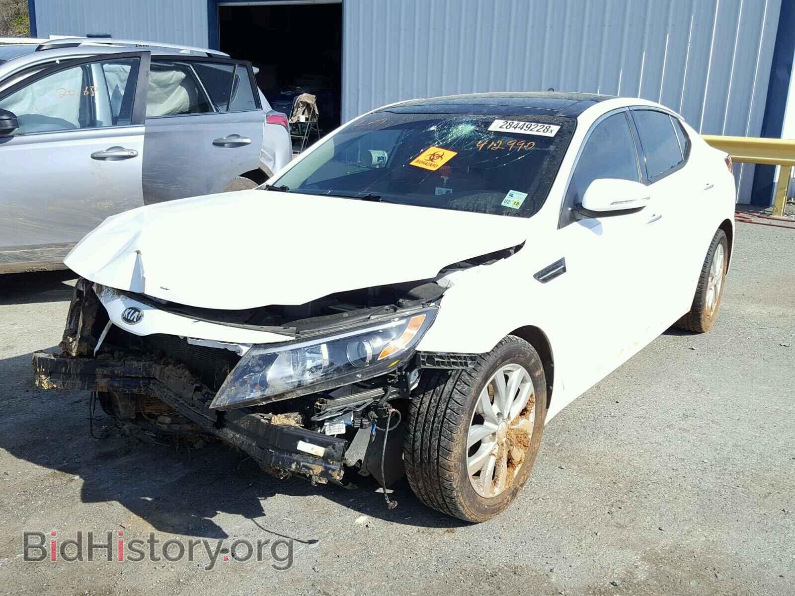 2015 KIA OPTIMA - VIN: 5XXGN4A73FG412990 - Фото 2