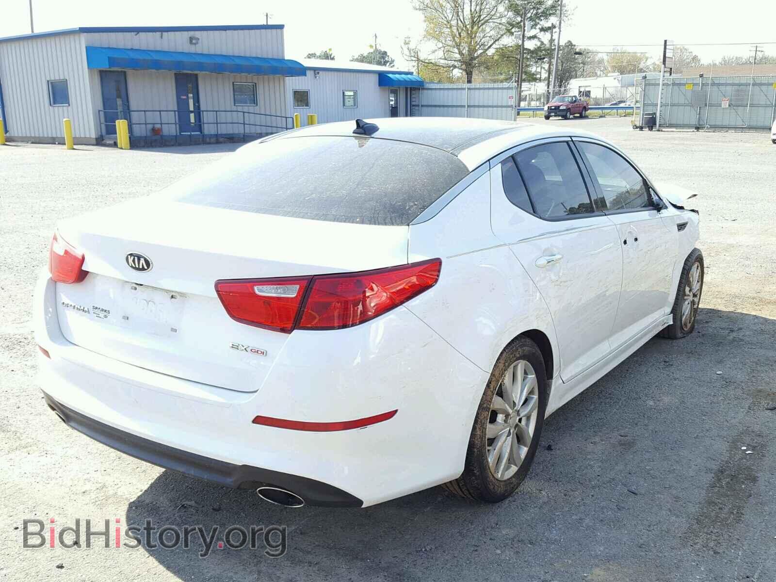 2015 KIA OPTIMA - VIN: 5XXGN4A73FG412990 - Фото 4