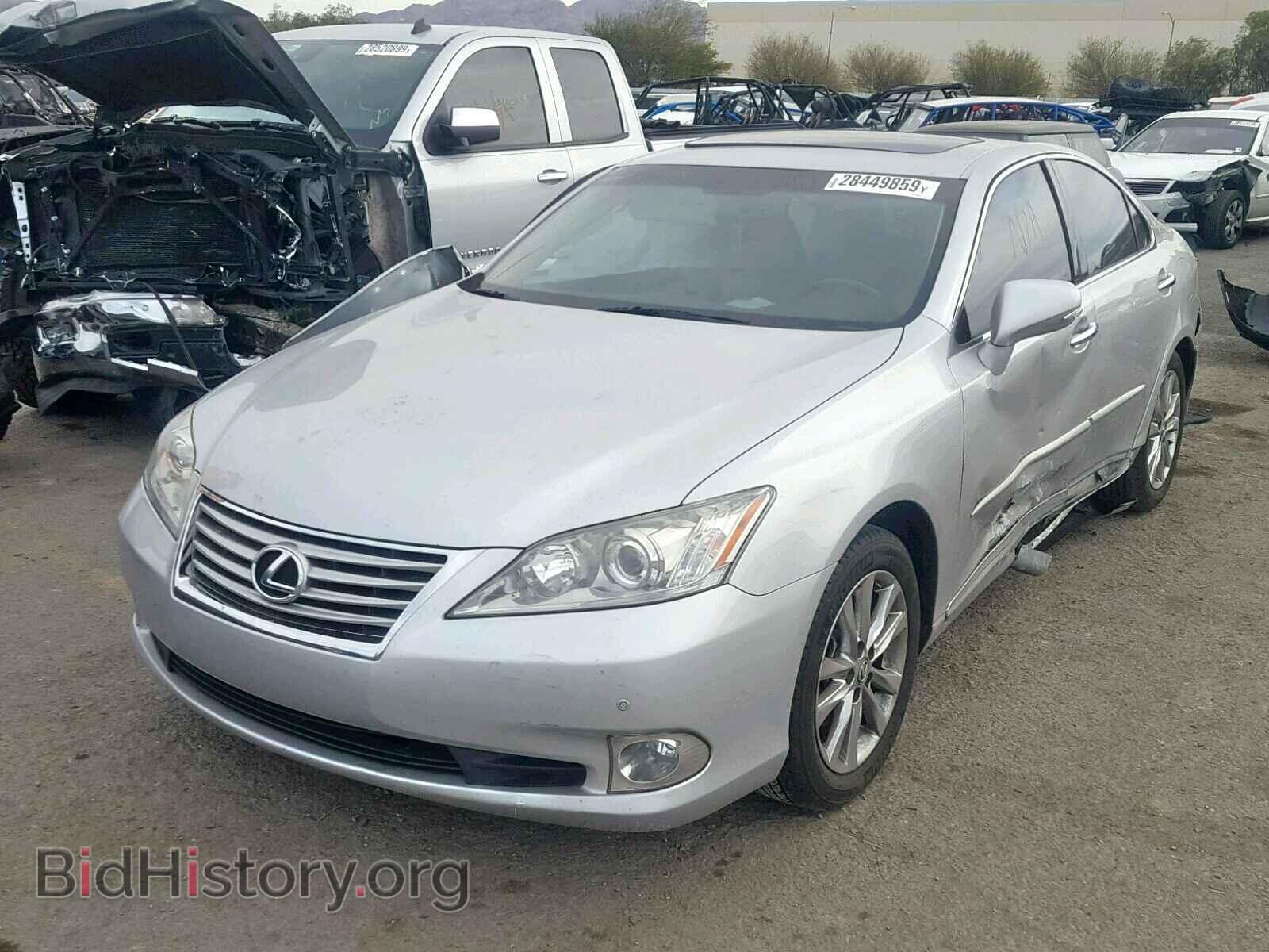 2011 LEXUS ES350 - VIN: JTHBK1EG3B2426723 - Фото 2