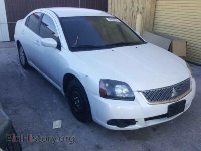 2011 Mitsubishi GALANT Galant FE, белый — VIN 4A32B2FF7BE011087, Copart