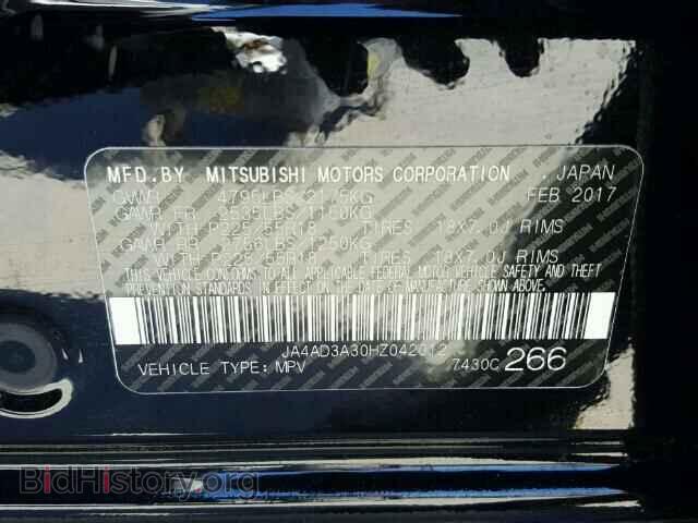 2017 MITSUBISHI OUTLANDER - VIN: JA4AD3A30HZ042012 - Фото 10
