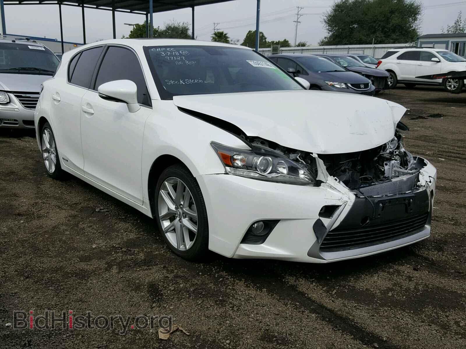 Photo JTHKD5BH4E2178680 - LEXUS CT 200 2014