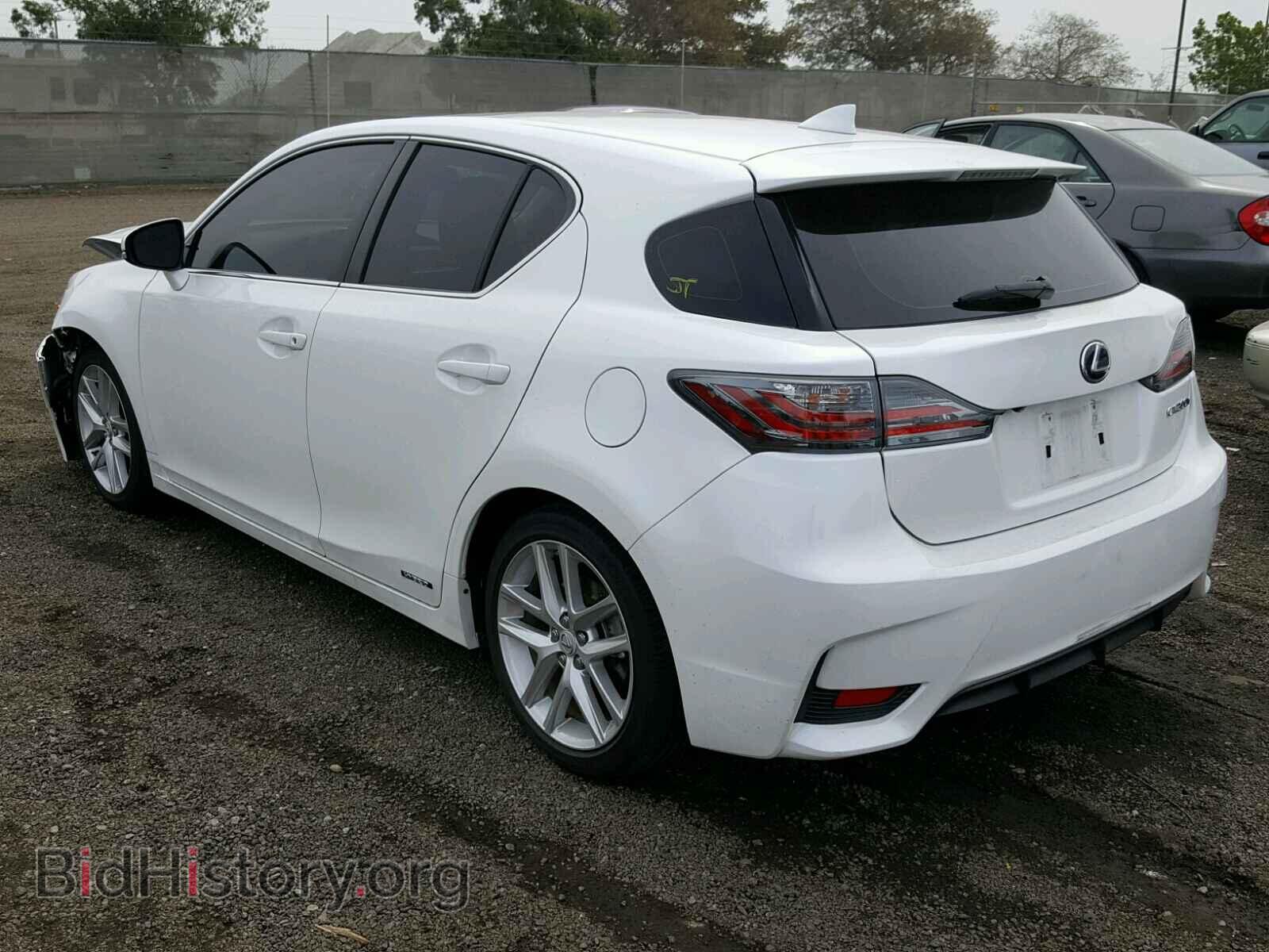 2014 LEXUS CT 200 - VIN: JTHKD5BH4E2178680 - Фото 3