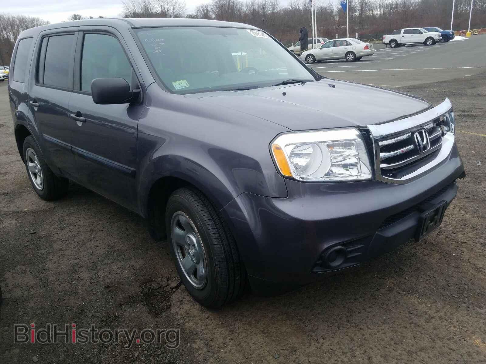 Фотография 5FNYF4H23EB005653 - HONDA PILOT 2014