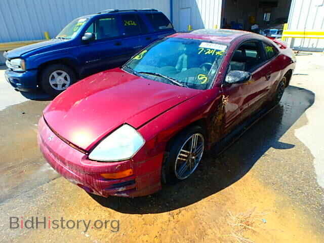 2004 MITSUBISHI ECLIPSE - VIN: 4A3AC74H34E043693 - Фото 2