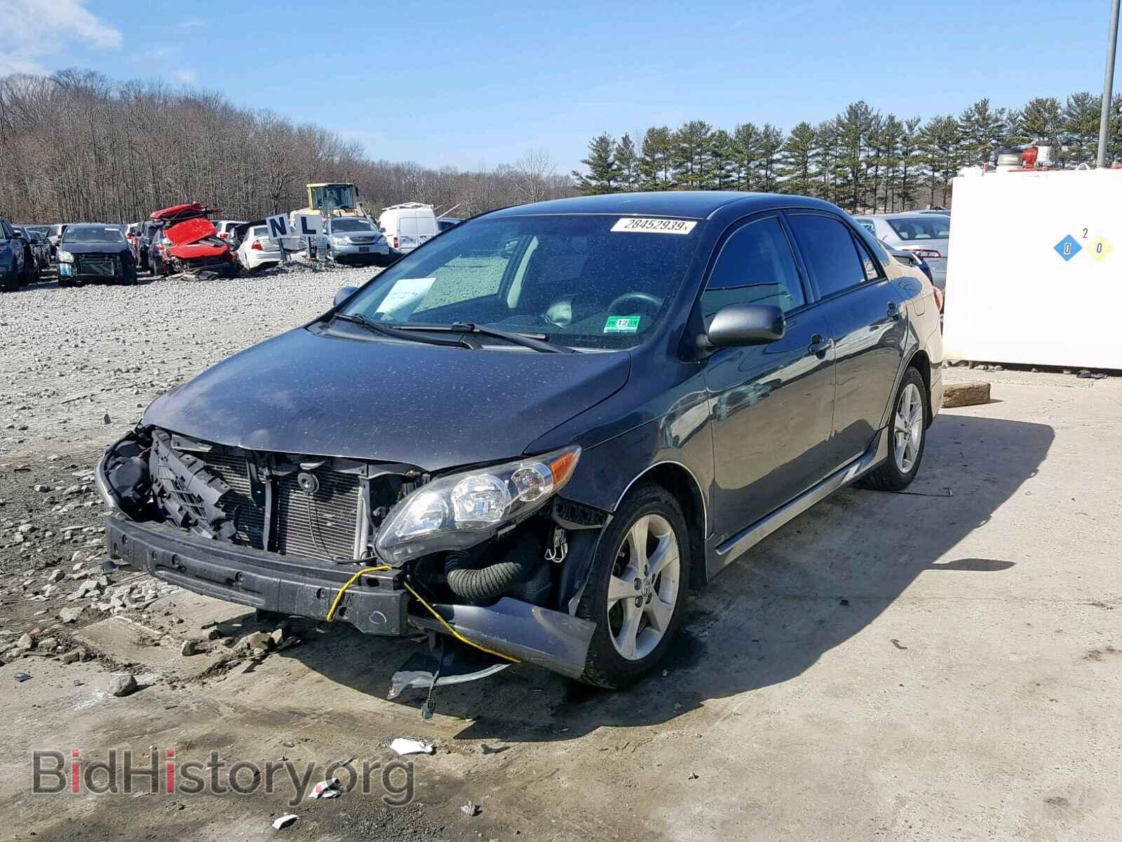 2012 TOYOTA COROLLA BA - VIN: 2T1BU4EE3CC834069 - Фото 2