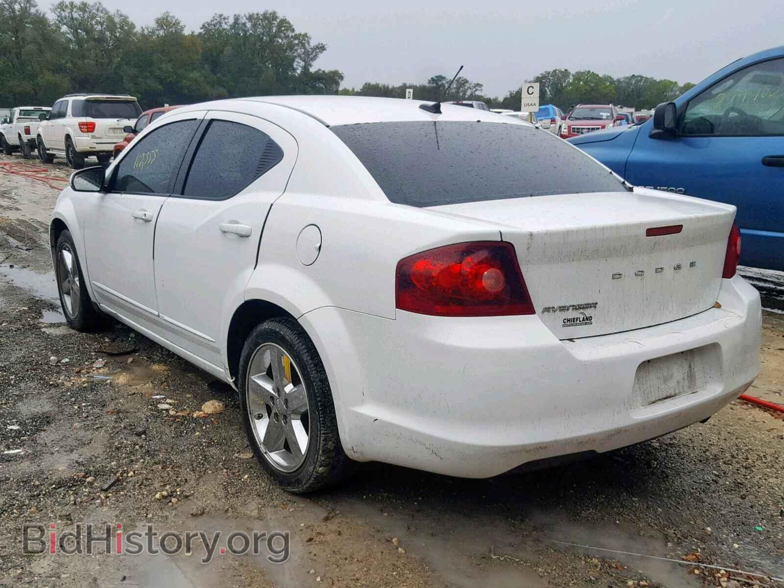 2011 DODGE AVENGER - VIN: 1B3BD1FB8BN557001 - Фото 3