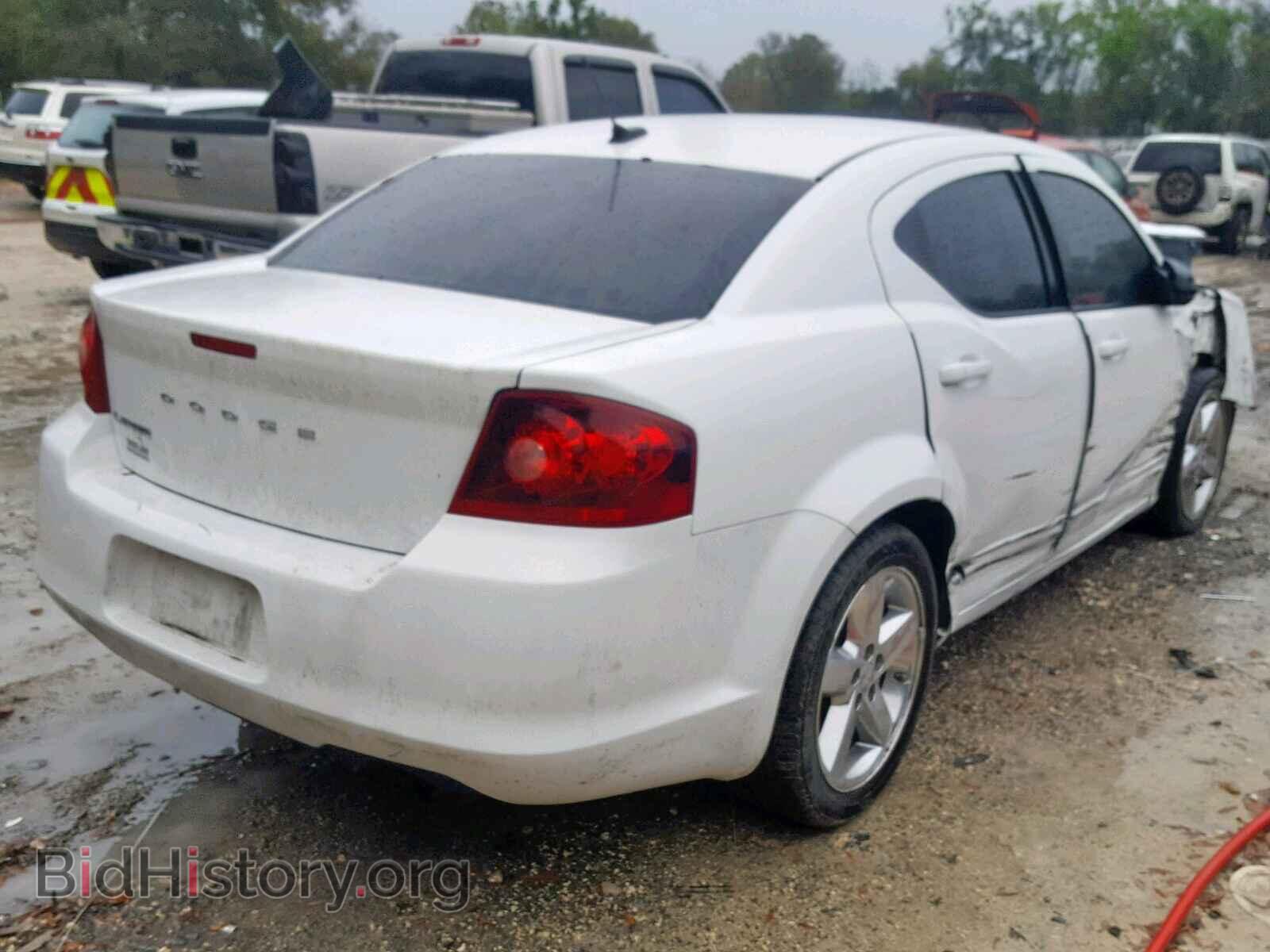 2011 DODGE AVENGER - VIN: 1B3BD1FB8BN557001 - Фото 4