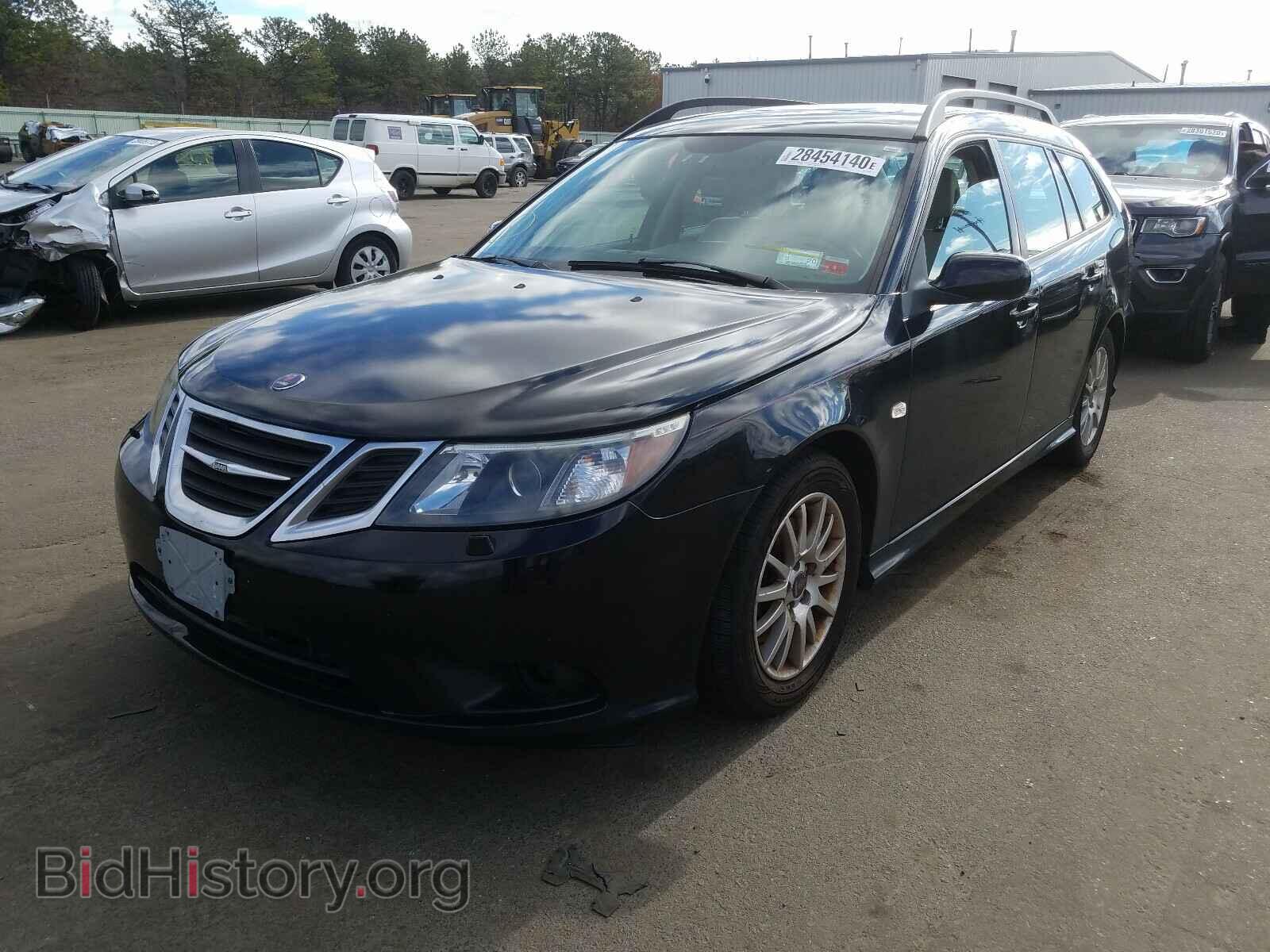 2008 SAAB 9 3 - VIN: YS3FB59Y181104568 - Фото 2