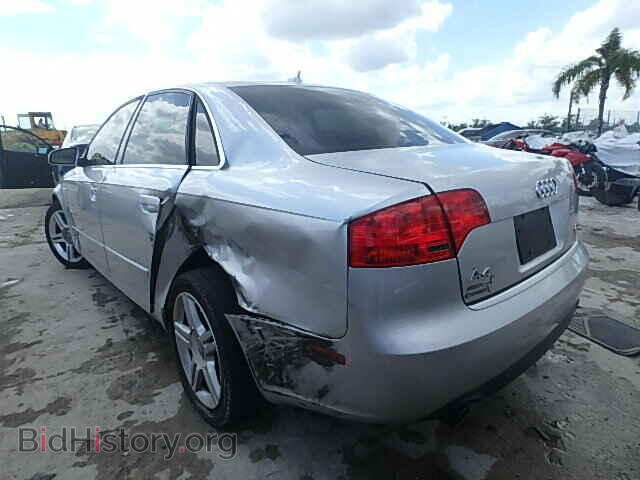 2007 AUDI A4 - VIN: WAUAF78E67A267821 - Фото 3