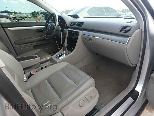 2007 AUDI A4 - VIN: WAUAF78E67A267821 - Фото 5