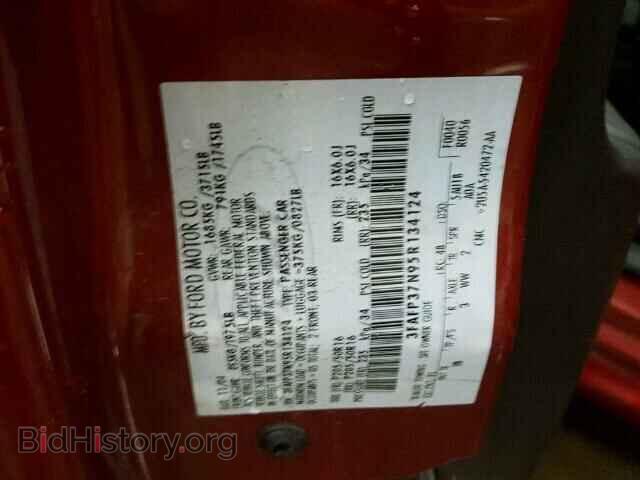 2005 FORD FOCUS - VIN: 3FAFP37N95R134124 - Фото 10